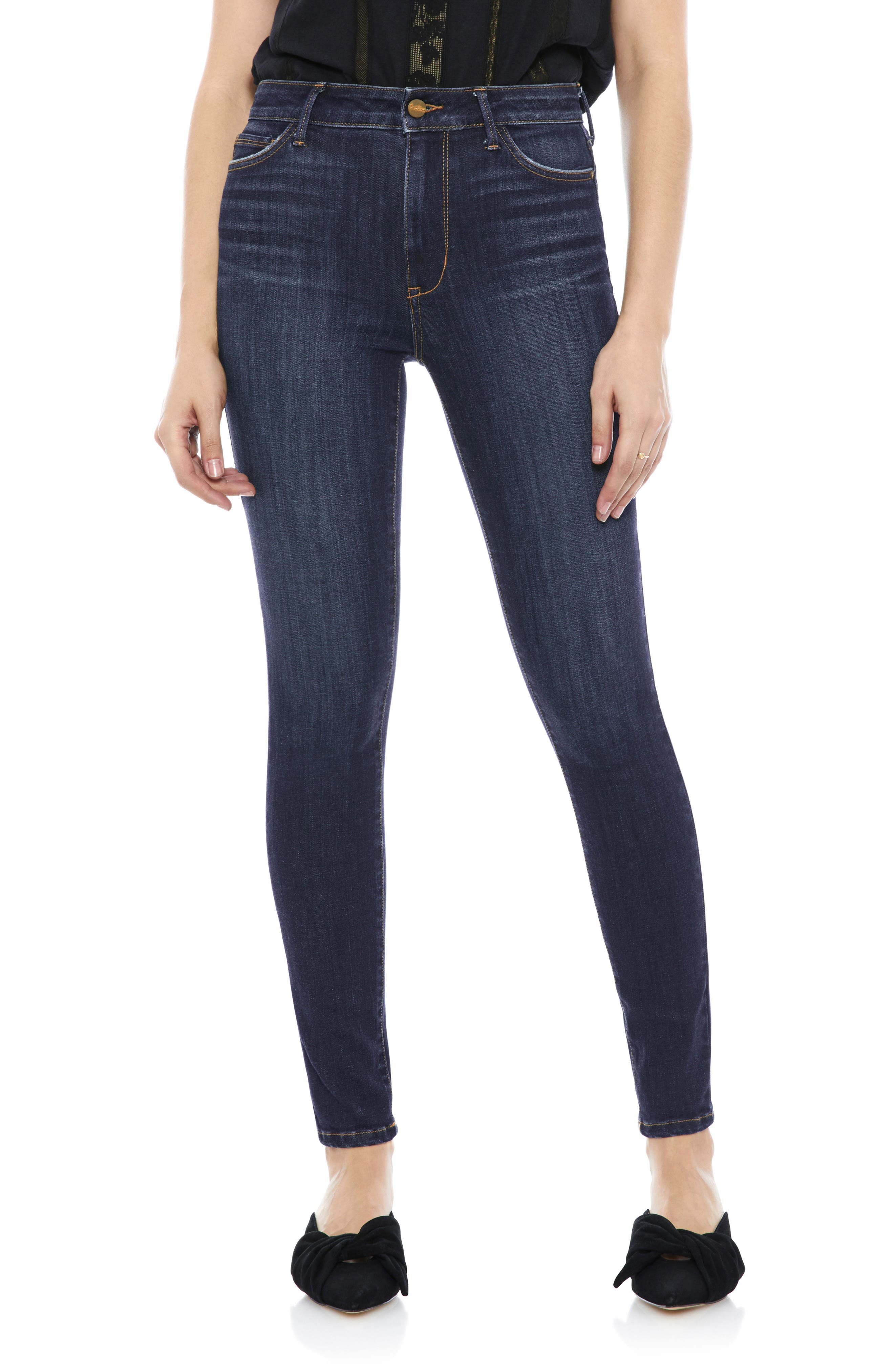 knee cut jeans for girls