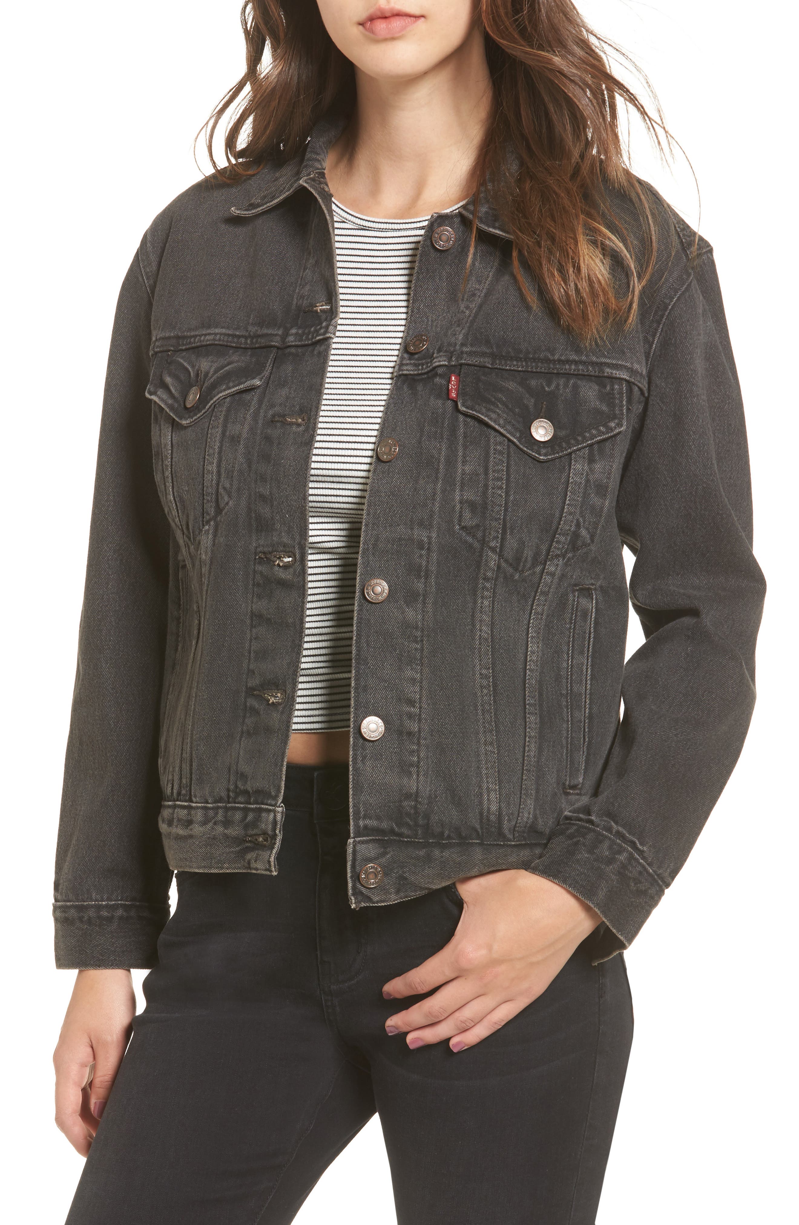 Levi's® ExBoyfriend Denim Trucker Jacket Nordstrom