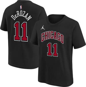 Youth Jordan Brand DeMar DeRozan Black Chicago Bulls Statement Edition Name & Number Player T-Shirt