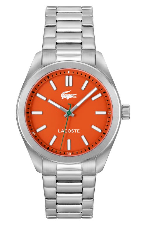 Shop Lacoste Monceau Bracelet Watch, 41mm In Orange