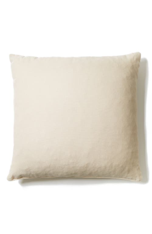 Coyuchi Organic Cotton Latex Throw Pillow in Undyed at Nordstrom