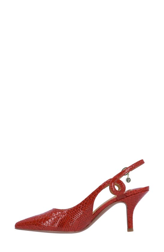 Shop J. Reneé Tindra Pointed Toe Slingback Pump In Red