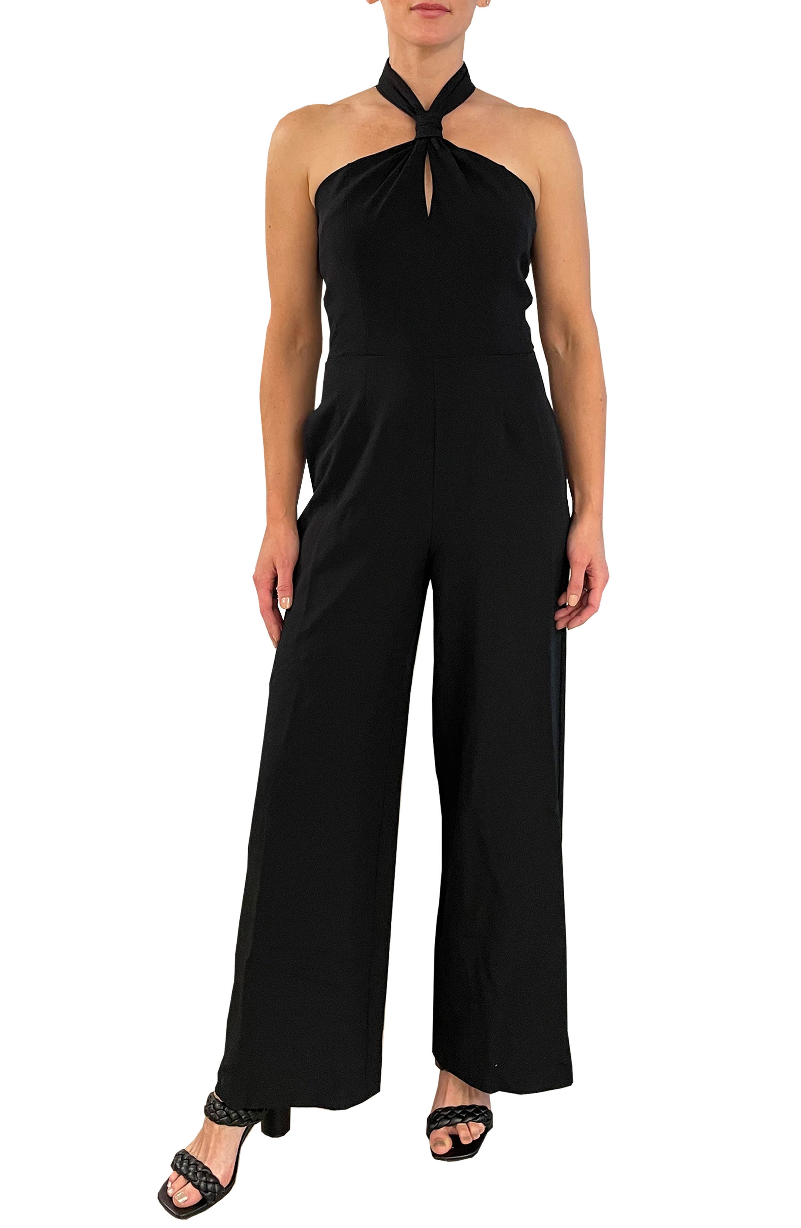 julia jordan black jumpsuit