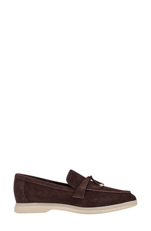 Shop Marc Fisher Ltd Yanelli Loafer In Dark Brown