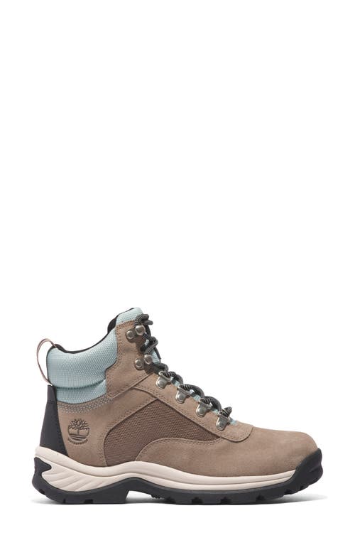 Timberland White Ledge Waterproof Hiking Boot In Taupe Gray