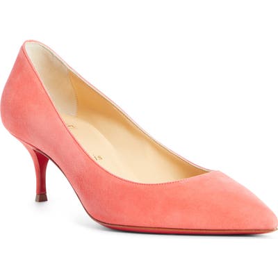 Christian Louboutin Kate Kitten Heel Pump - Pink