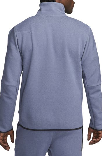 Men's 1/4 Zip Cozy Fleece Pullover Adaptive Clothing for Seniors