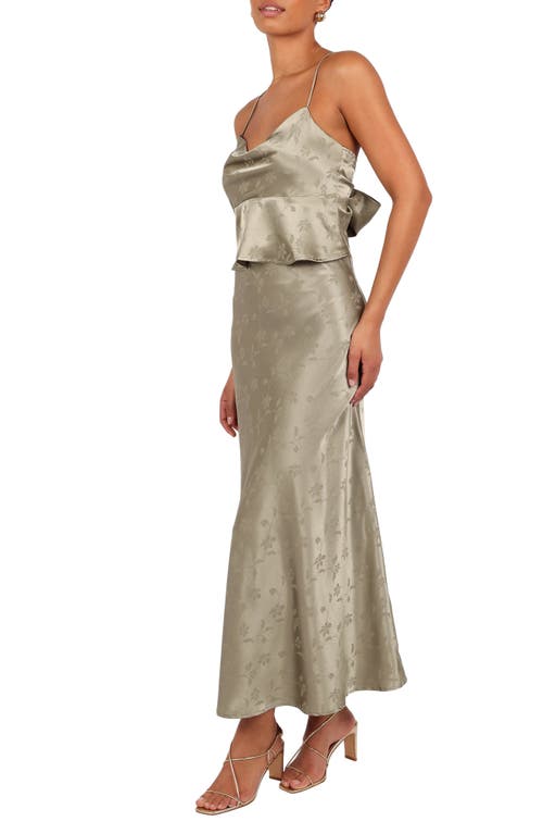 Petal And Pup Petal & Pup Belle Floral Two-piece Dress In Gray