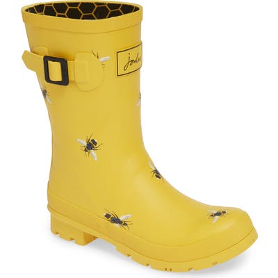 Joules Print Molly Welly Rain Boot