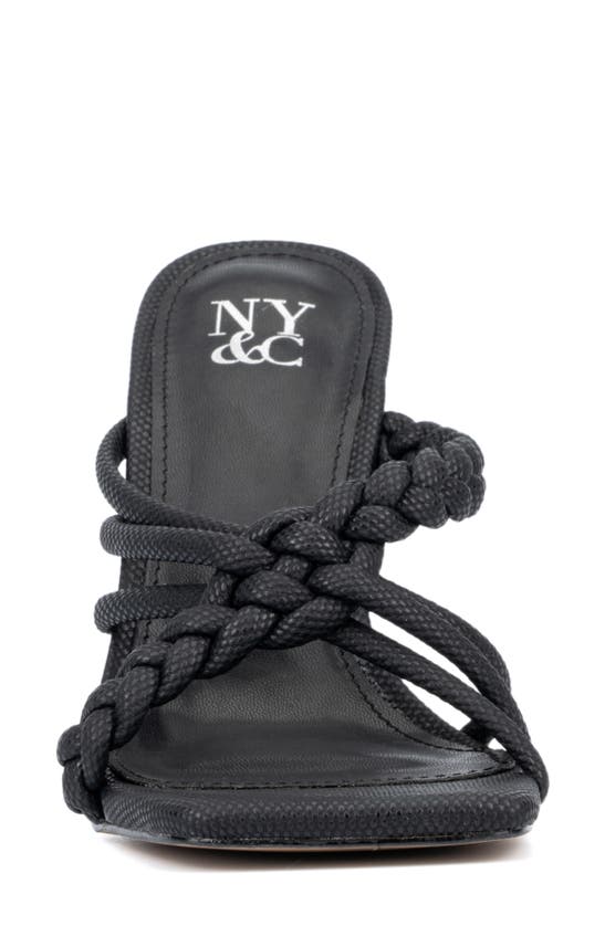 New York And Company Dalia Heeled Sandal In Black