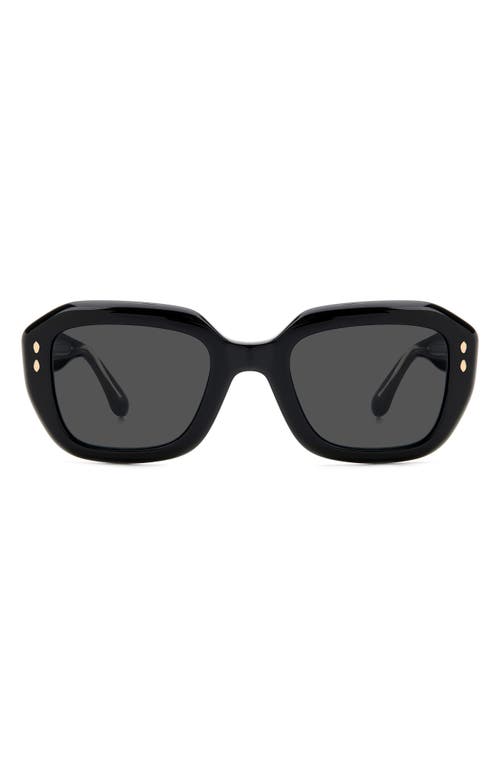 ISABEL MARANT ISABEL MARANT THE NEW 52MM RECTANGULAR SUNGLASSES