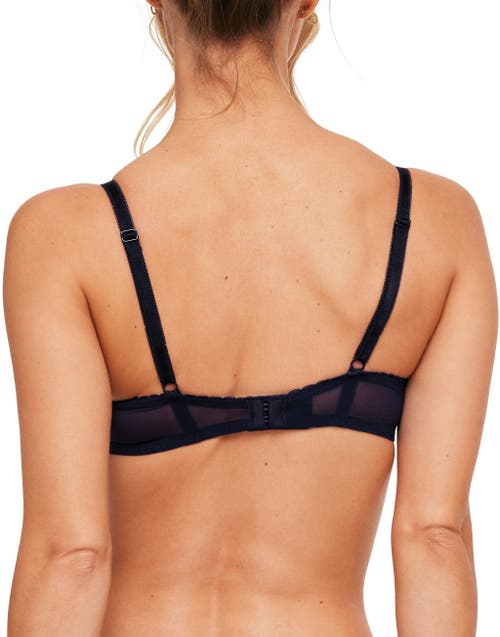Shop Adore Me Rochelle Push Up Demi Bra In Novelty Black