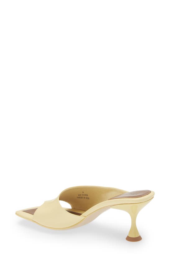 Shop Jeffrey Campbell Primordial Mule In Light Yellow Taupe
