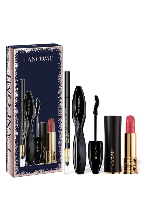 LANCÔME LANCÔME HYPNÔSE DRAMA WARDROBE EYE & LIP MAKEUP GIFT SET $64 VALUE 