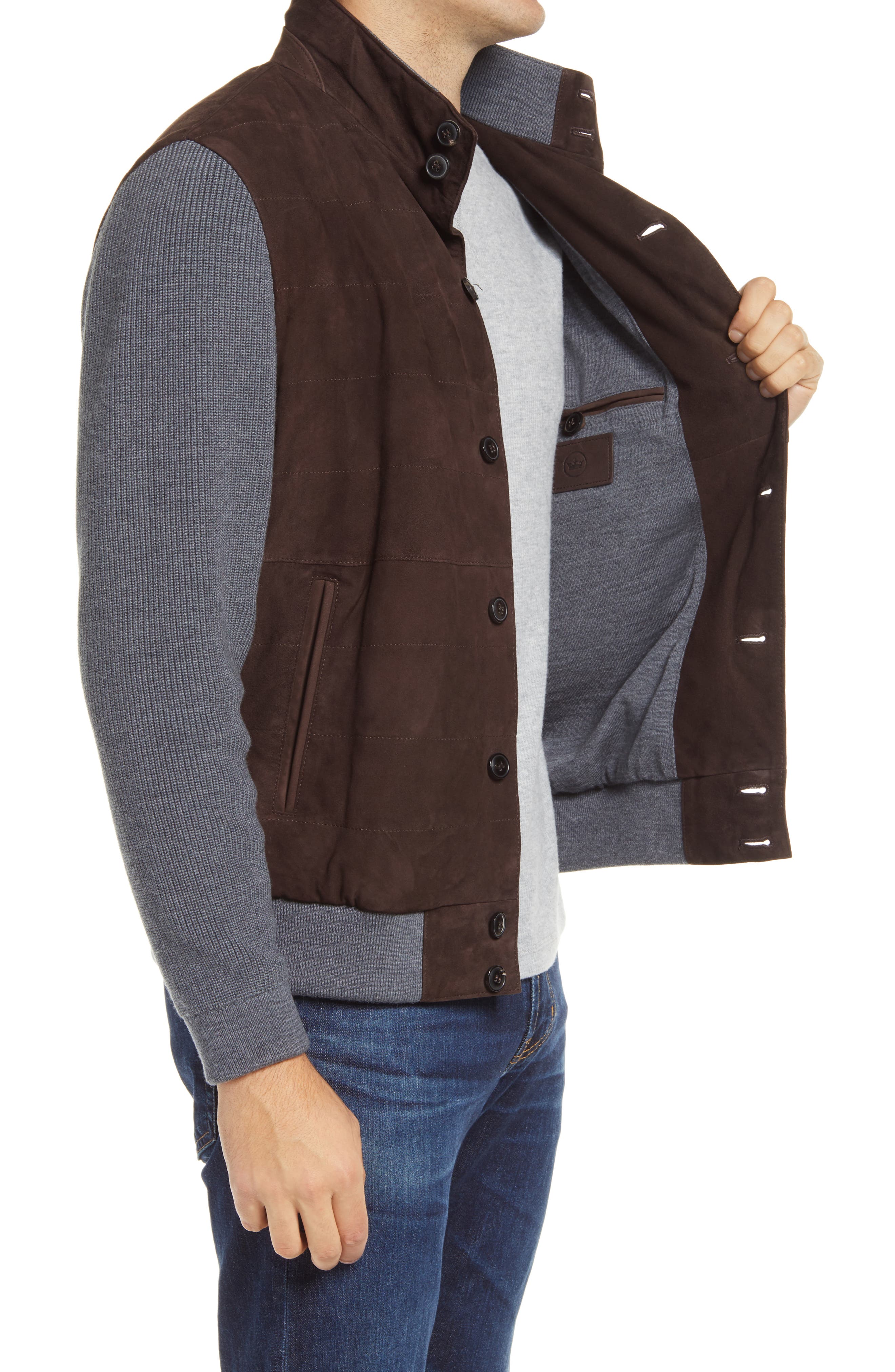 peter millar leather jacket