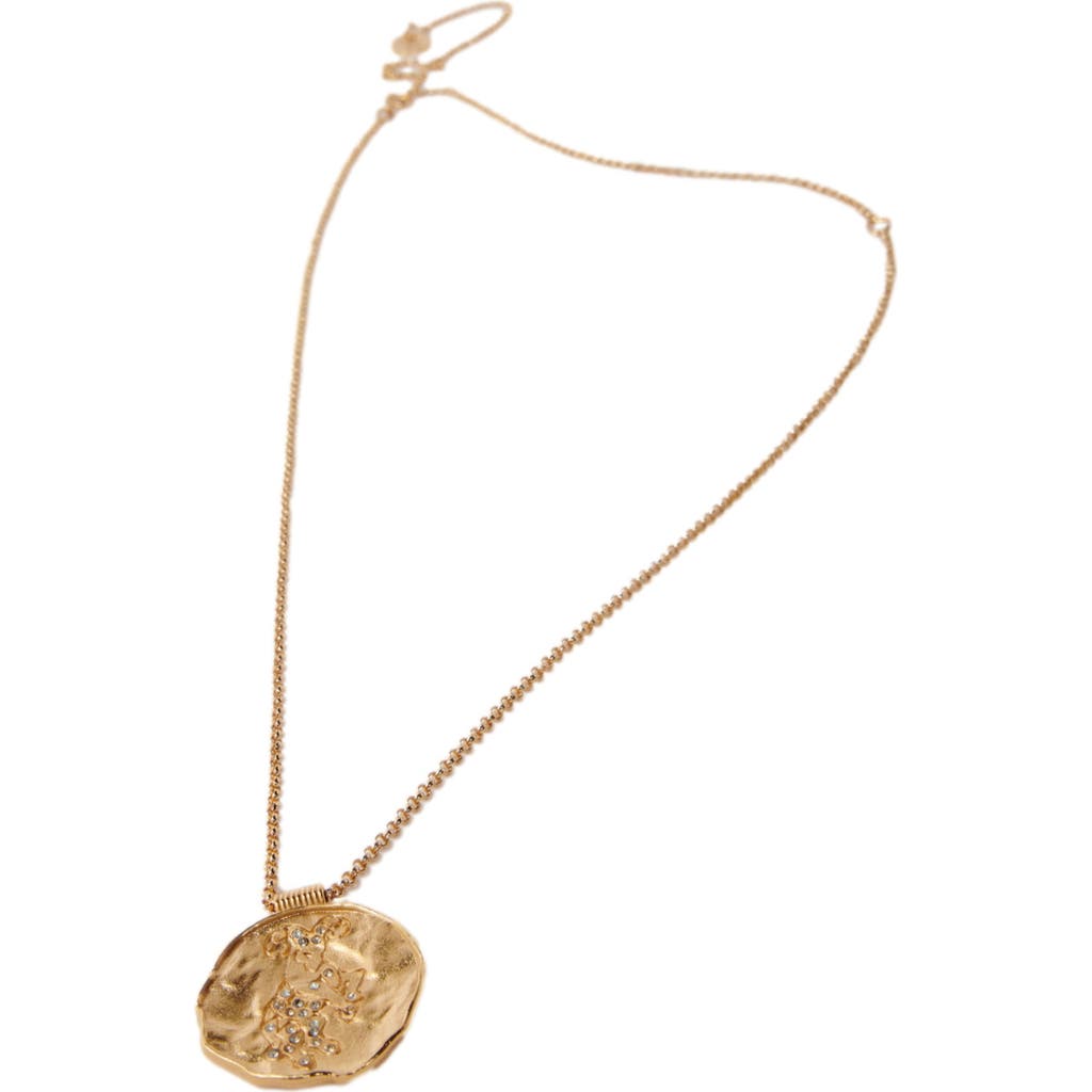 Maje Zodiac Medal In Aries