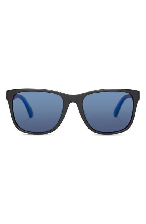 Toms Austin 56mm Polarized Square Sunglasses In Blue