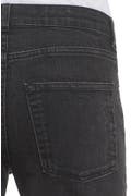 Acne Studios Row Relaxed Crop Jeans (Black Crease) | Nordstrom