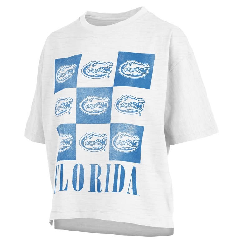 Shop Pressbox White Florida Gators Motley Crew Andy Waist Length Oversized T-shirt