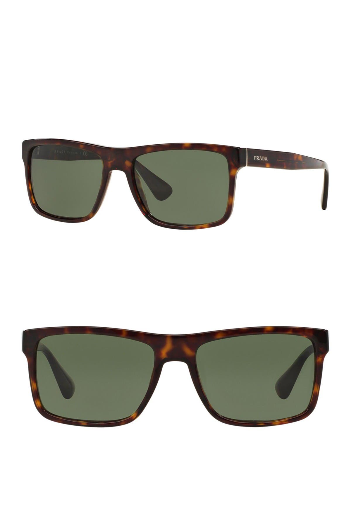 prada rectangle sunglasses