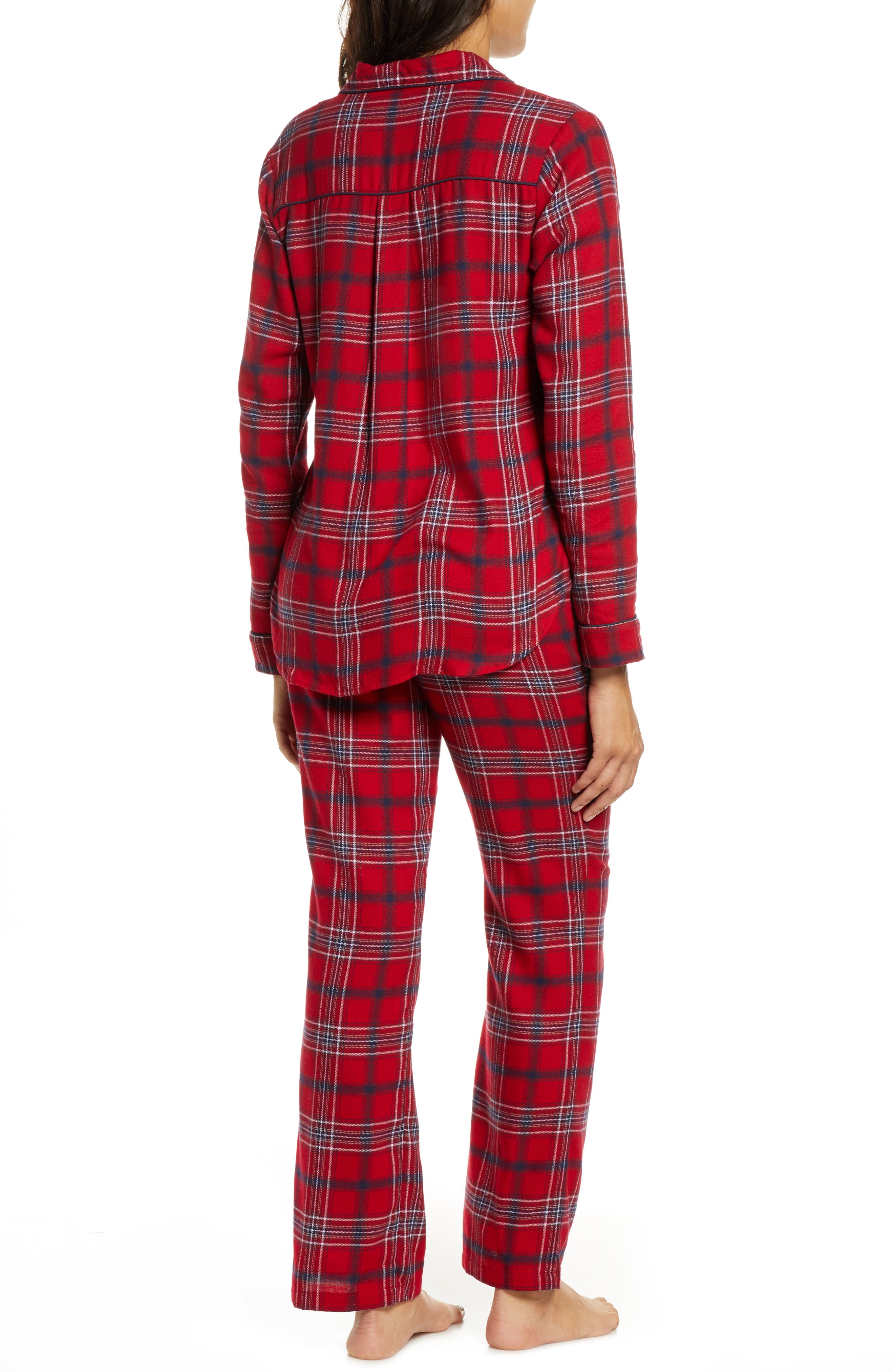 UGG Raven Flannel 2Piece Pajama Set Nordstrom Rack
