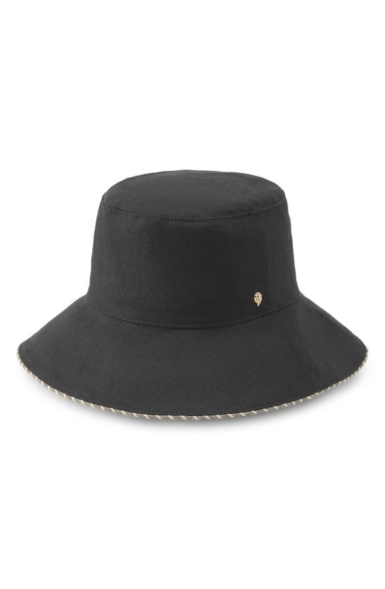 Helen Kaminski Ella Bucket Hat In Black/black