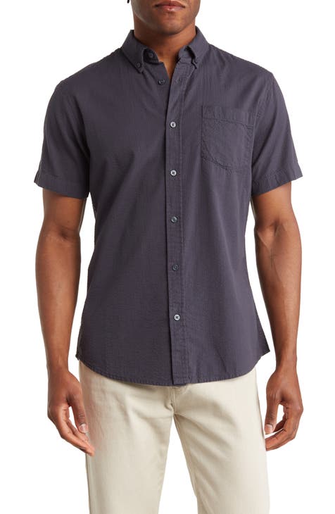 Men's 100% Cotton Short Sleeve Button Down ShirtsDiscover men's short ...