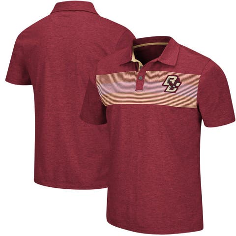 NCAA Louisville Cardinals Men's Classic-Fit Striped Polo Shirt 