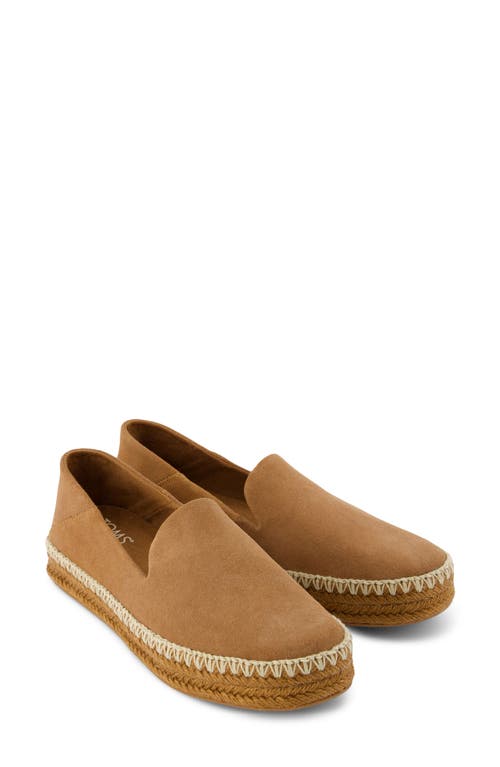 Shop Toms Carolina Platform Espadrille Sneaker In Brown