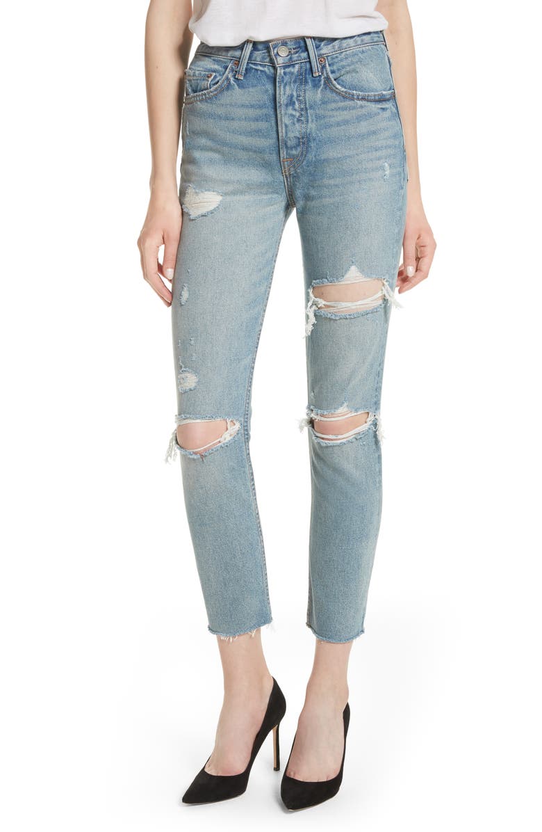 GRLFRND Karolina Rigid High Waist Skinny Jeans (Regular & Petite) (A ...