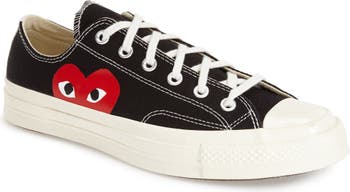 Comme des PLAY x Converse Chuck Taylor® Heart Low Top Sneaker (Unisex) | Nordstrom