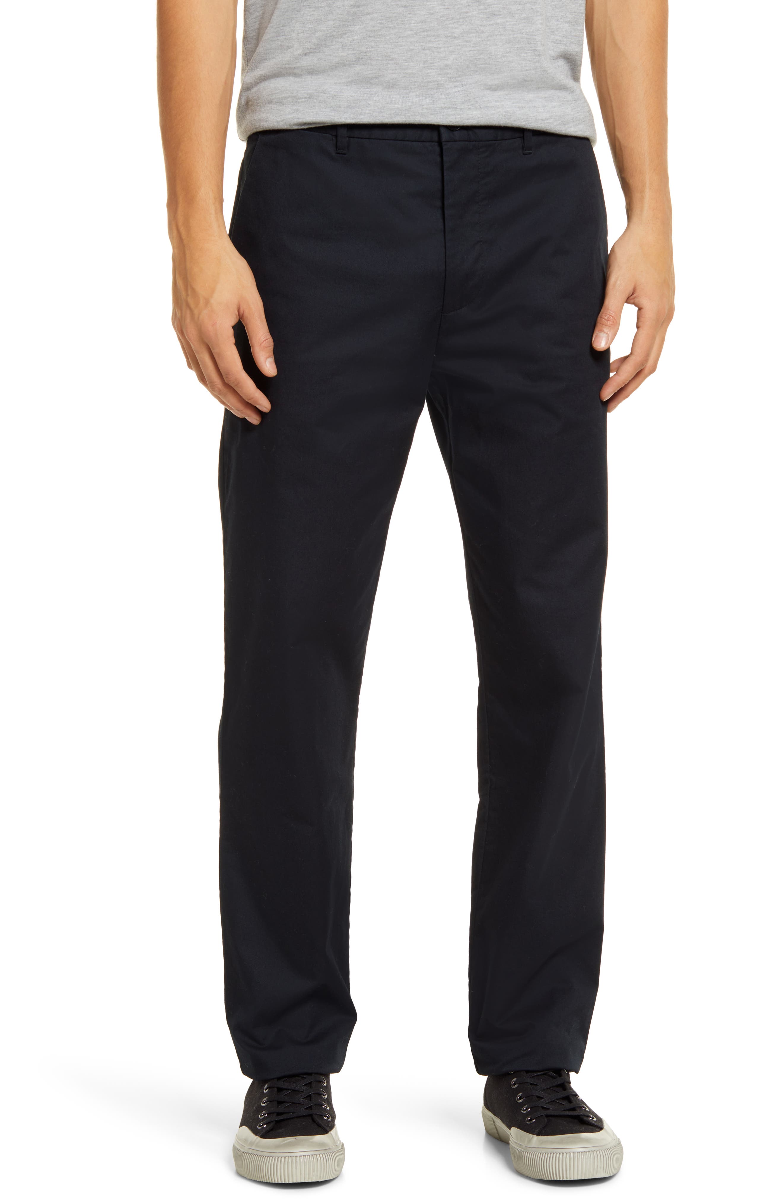 buy mens black chinos