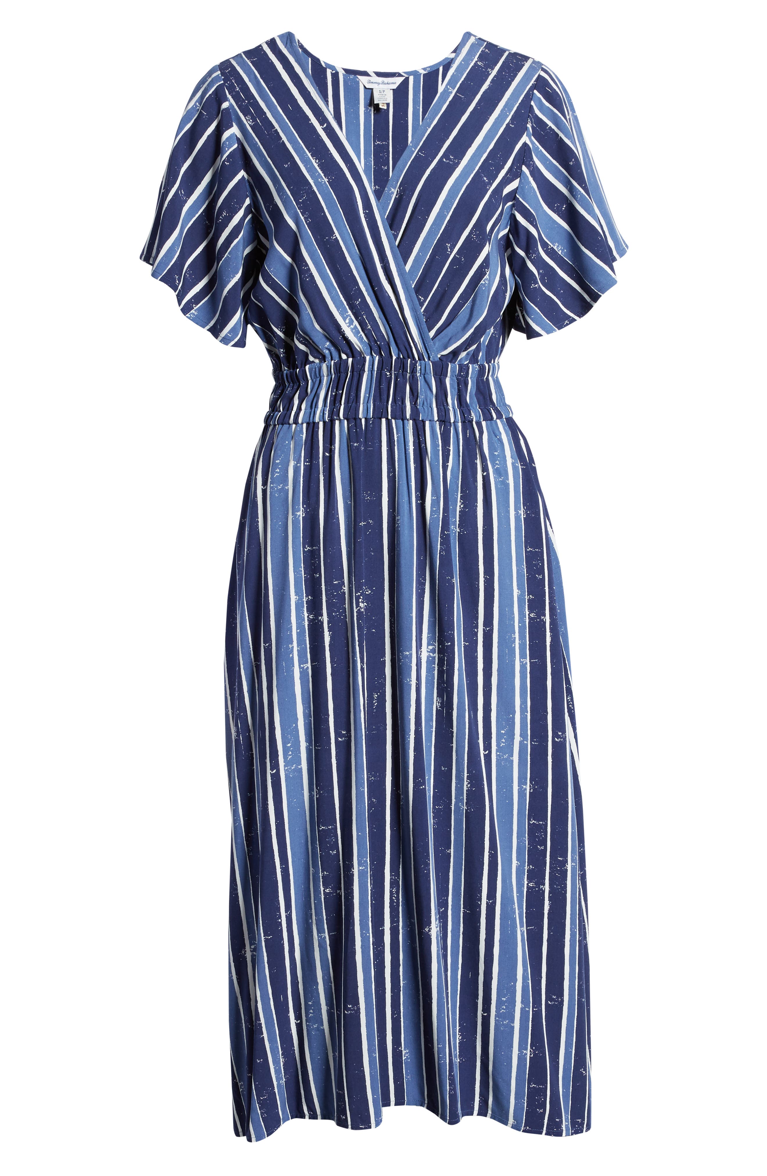 Tommy Bahama | Fan Fair Stripe Short Sleeve Maxi Dress ...
