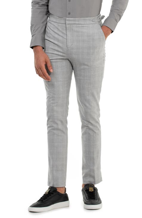 mens grey suit no tie