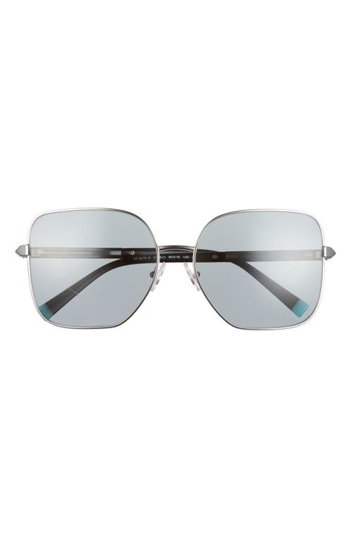 Tiffany & Co. 60mm Square Sunglasses in Gunmetal/Grey at Nordstrom