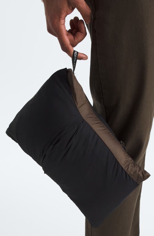 The North Face 1996 Retro Nuptse Vest In Smokey Brown/tnf Black