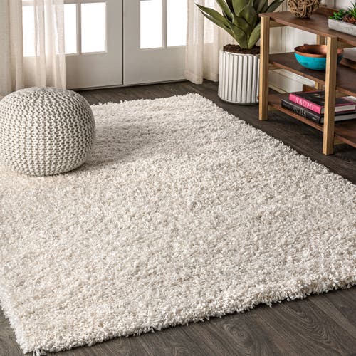 JONATHAN Y JONATHAN Y MERCER SHAG PLUSH AREA RUG