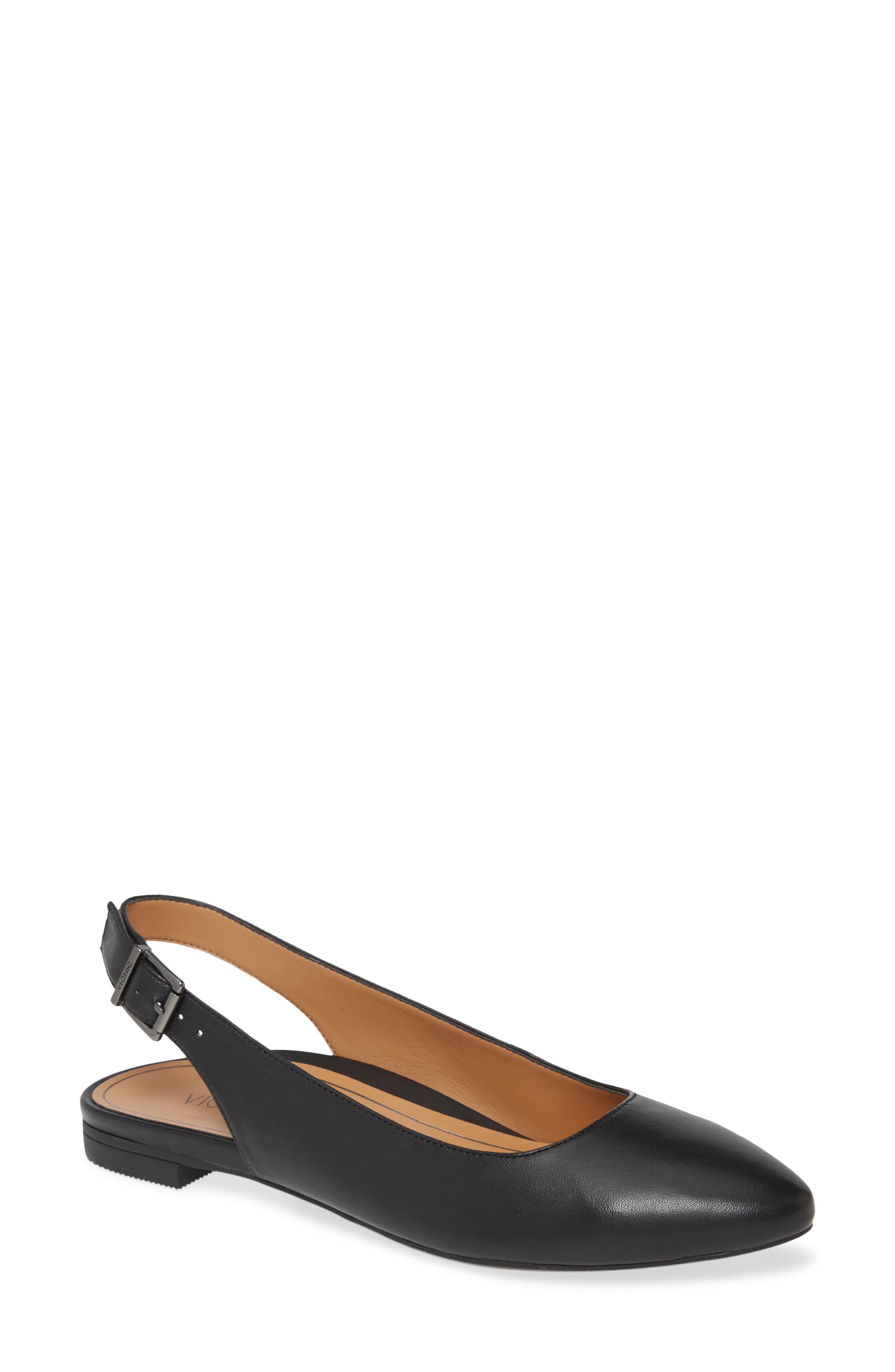 vionic jade slingback flat