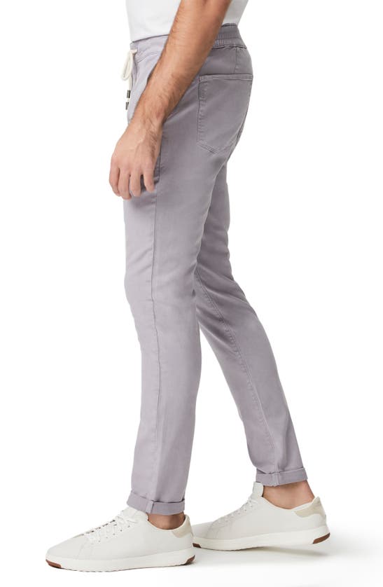 Shop Paige Fraser Brushed Twill Pants In Vintage Dusty Iris