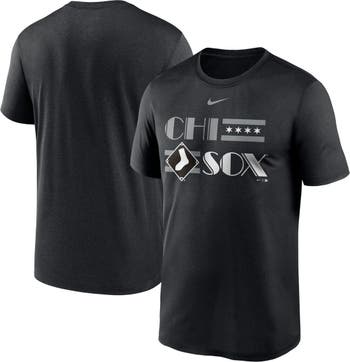 Men's Nike Anthracite Chicago White Sox Big & Tall Icon Legend Performance T-Shirt