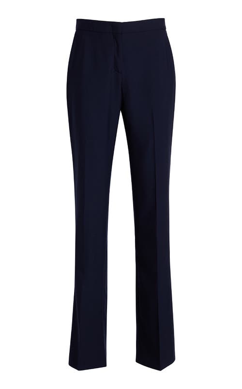 Shop Another Tomorrow Classic Trouser In Navy