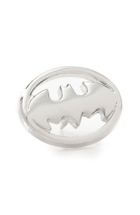 Cufflinks, Inc Batman Stainless Steel Lapel Pin In Silver