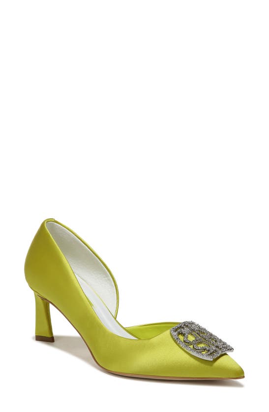 rand Azië Onderwijs Franco Sarto Tana 4 Pumps Women's Shoes In Lime Green Satin | ModeSens