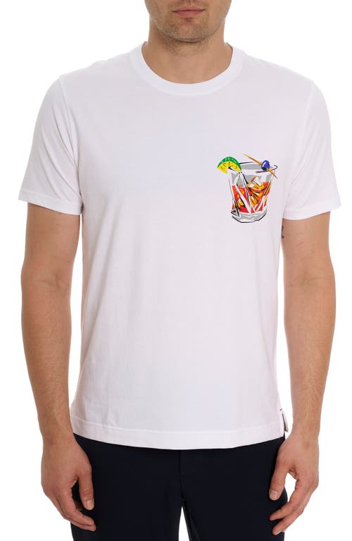 Robert Graham Serendipity Graphic T-Shirt in White at Nordstrom, Size Small