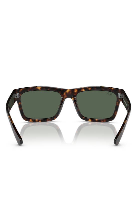 Ray Ban Warren 54mm Rectangular Sunglasses In Havana