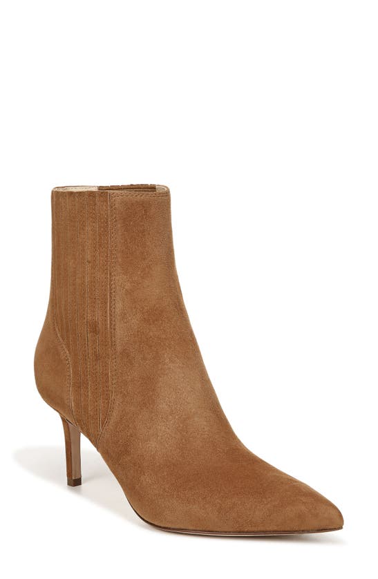 Veronica Beard Lisa Suede Stiletto Chelsea Booties In Hazelwood