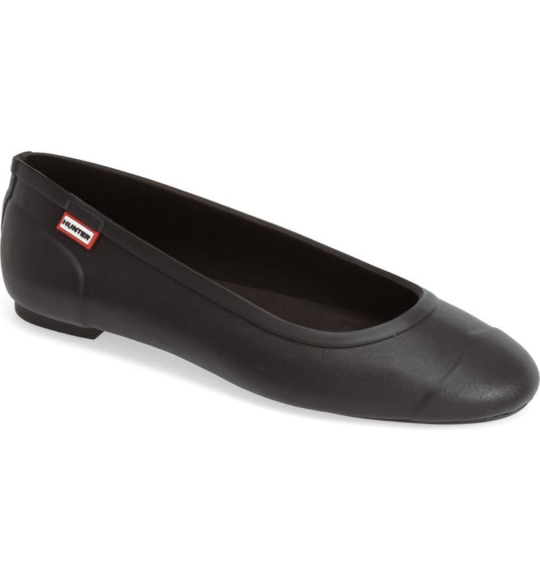 Hunter 'Original Tour' Packable Waterproof Ballerina Flat (Women) | Nordstrom