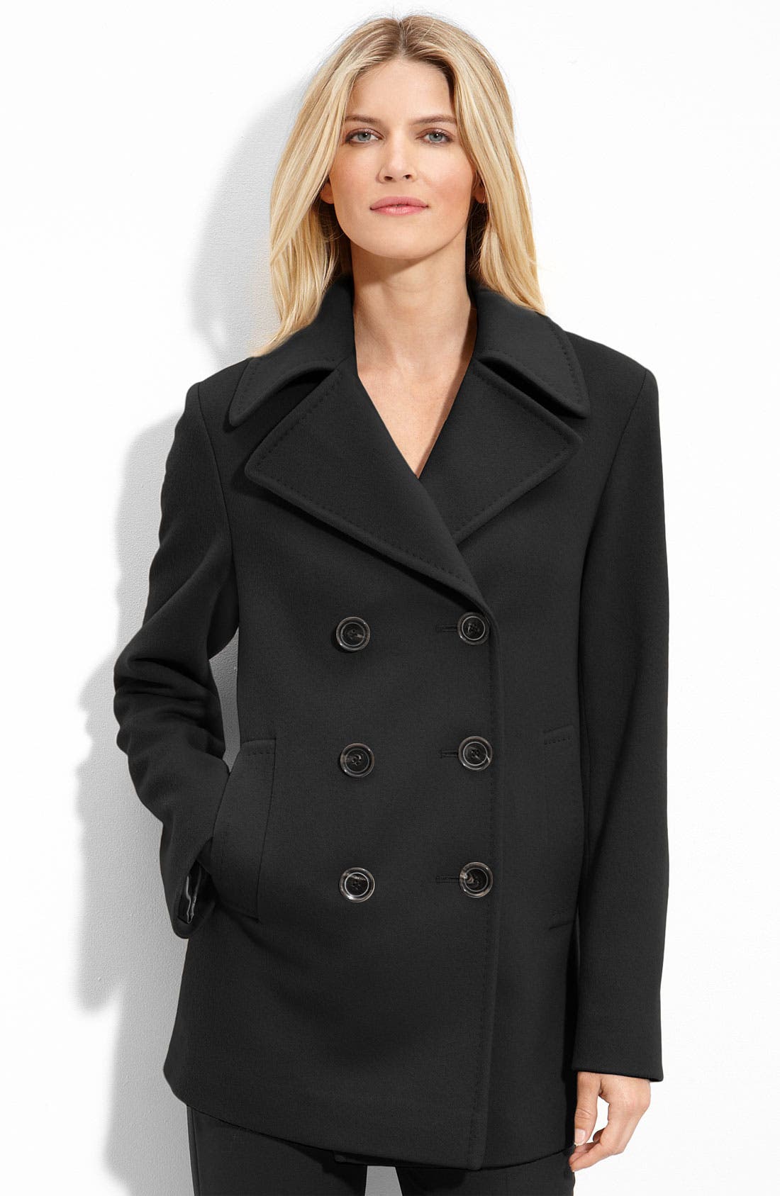 wool coat fleurette