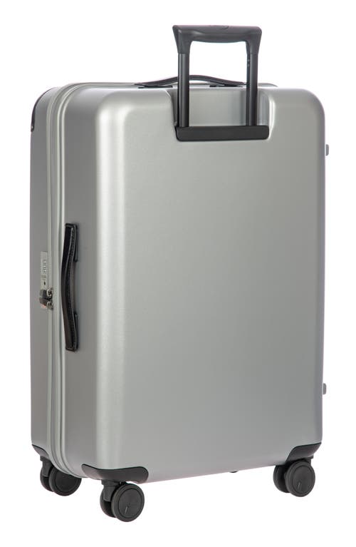 Bric's Amalfi 27" Spinner Suitcase In Silver/black