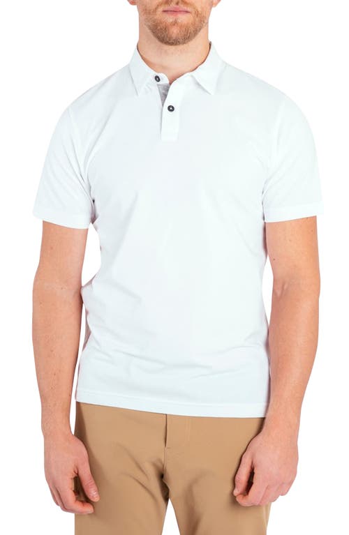 Go-To Athletic Fit Performance Polo in White